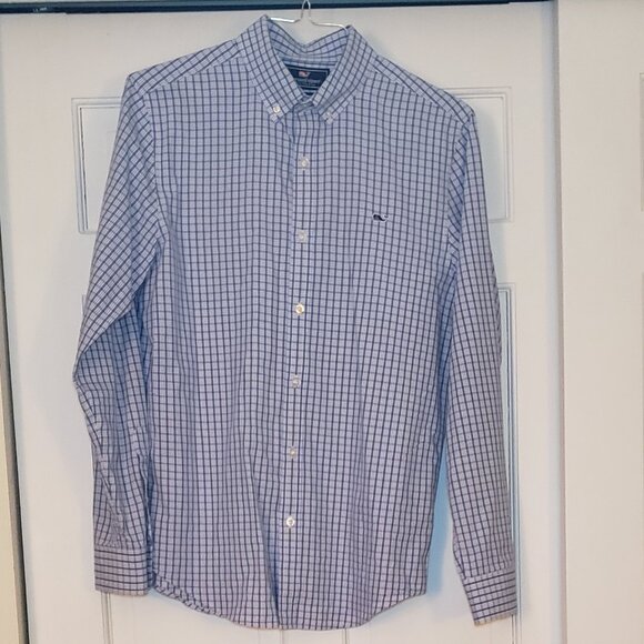 Vineyard Vines Other - Vineyard Vines Men's Long Sleeve Button Down, Size M, Slim Fit Whale Shirt